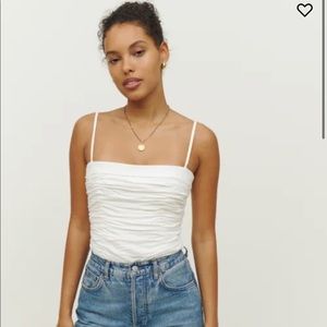 NWOT REFORMATION ORION TOP SIZE 8 BLUE